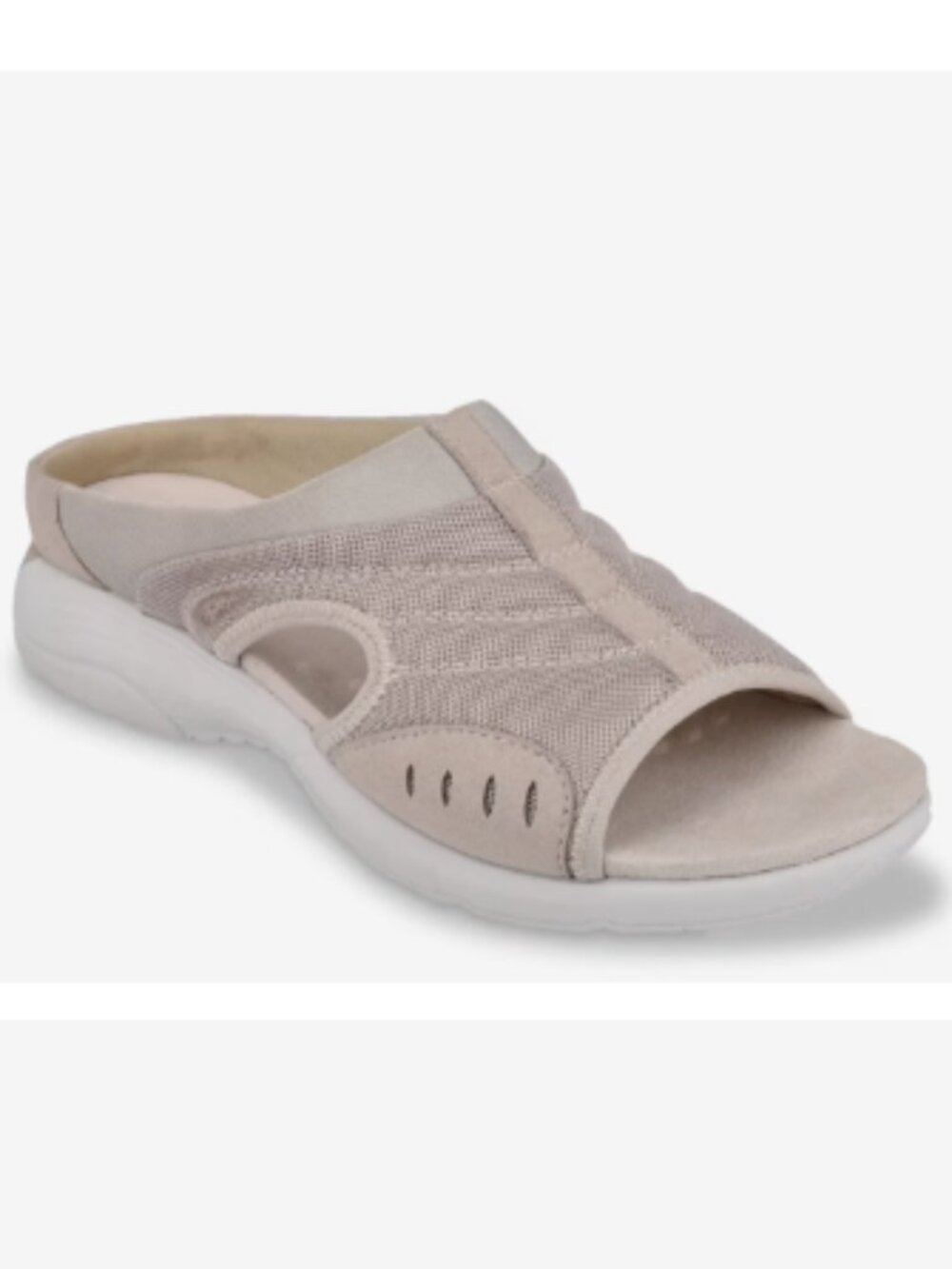NEW Easy Spirit Traciee 2 Sandal Women's Size 9.5 Wide in Taupe Comfort Coastal